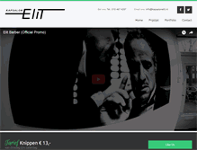 Tablet Screenshot of kapsalonelit.nl